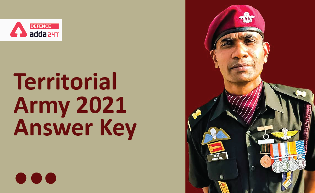 Territorial Army Answer Key 2021_40.1