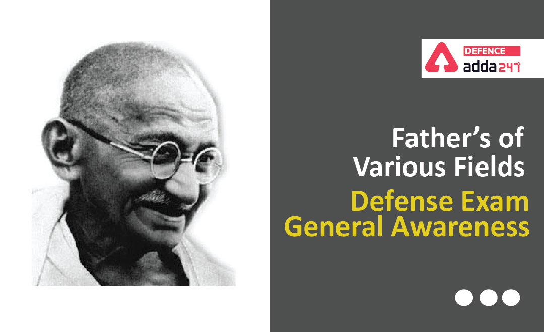 Father's of Various Fields , Defense Exam General Awareness_40.1