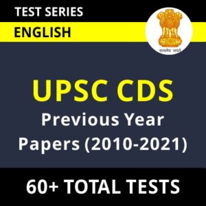CDS Mock Test: All India Mock Test for CDS 1 2022 Examination on 27th March, Register Now_40.1