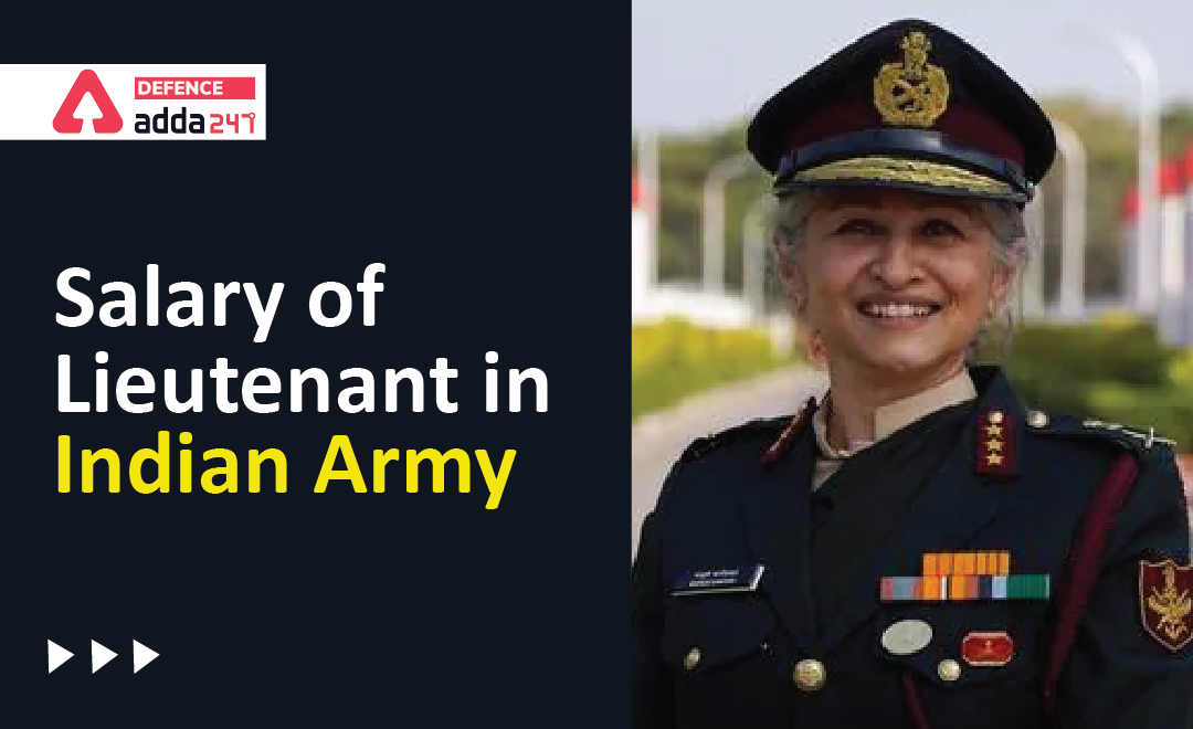 Salary of Lieutenant in Indian Army_40.1