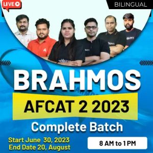 Brahmos AFCAT 2 2023 Complete Batch 1 BRAHMOS AFCAT 2 2023 Complete Batch