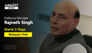 Defence Minister Rajnath Singh Starts 3 Days Malaysia Visit
