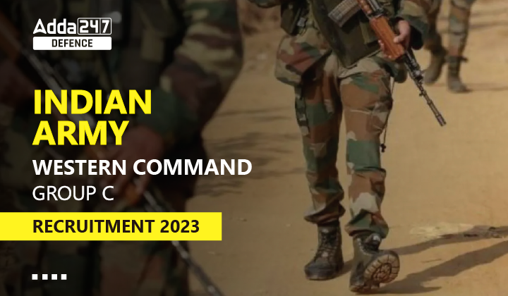 Indian Army Western Command Group C Recruitment 2023-01