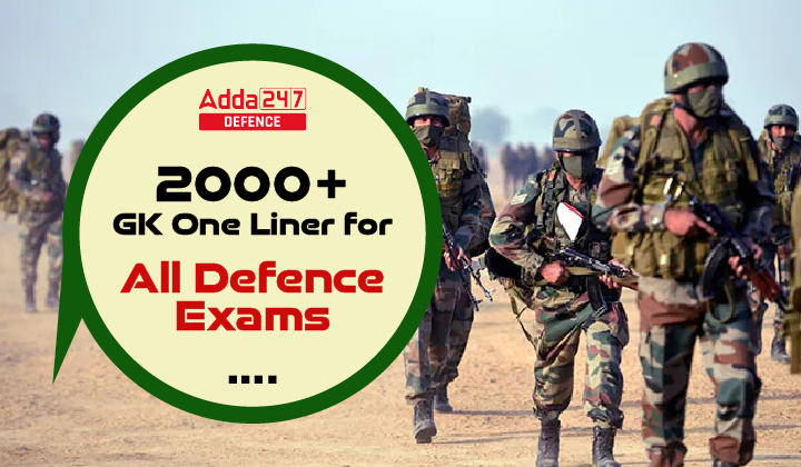 2000+ GK One Liner for All Defence Exams-01