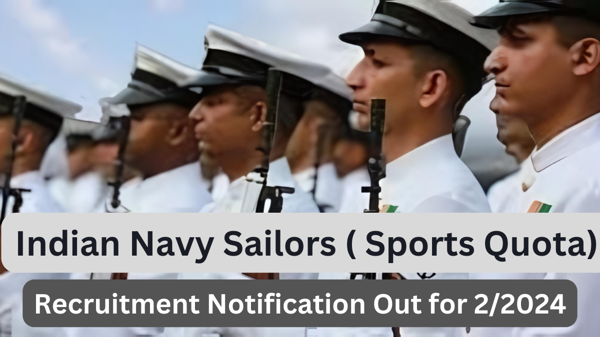 Indian Navy Recruitment 2024