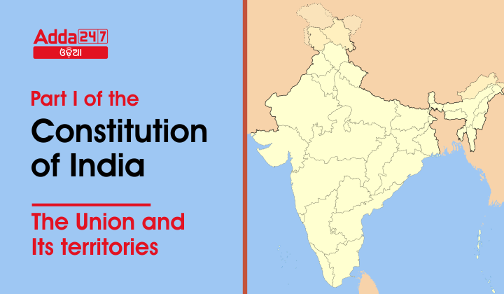 Part I of the Constitution of India