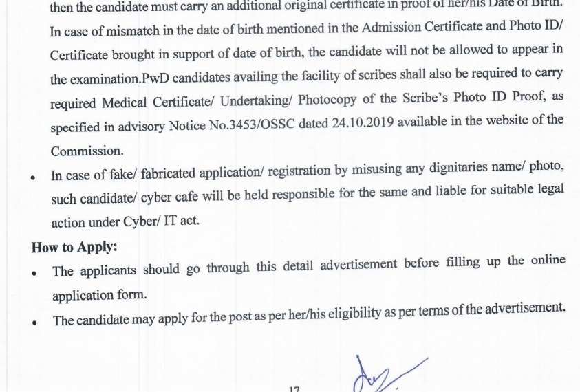 OSSC CGL Specialist Group B & C Apply Online 2023 Apply Steps_6.1