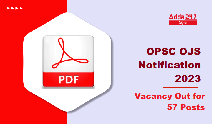 OPSC OJS Notification 2023
