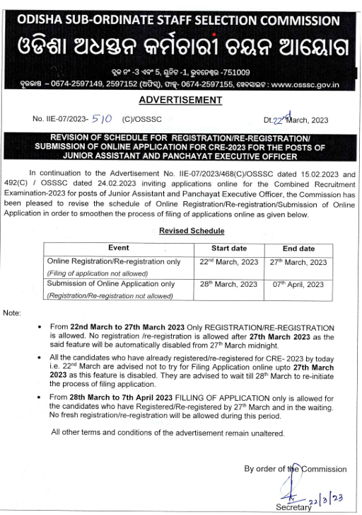 OSSSC Nursing Officer 2023 Notification Out For 7483 Posts | Odia govt jobs_3.1