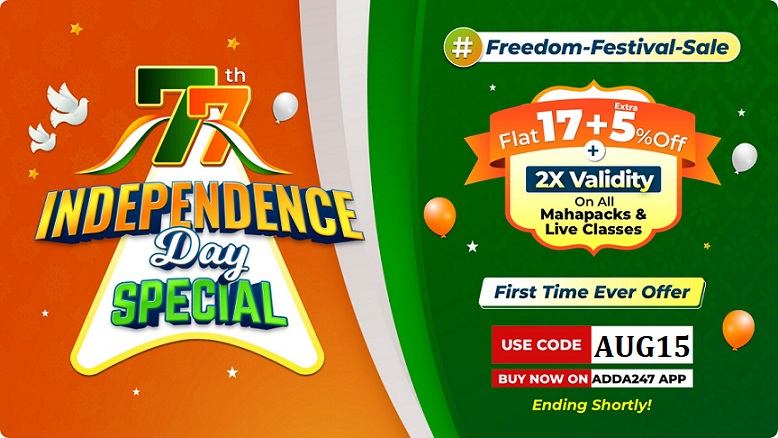 77th Independence day Special Double Validity Offer