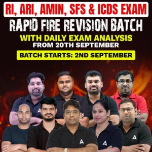 ଅନ୍ତିମ ପ୍ରହାର - Rapid Fire Revision Course: Your Ultimate 20-Day Challenge for RI, ICDS, ARI, AMIN, and SFS Exams_3.1