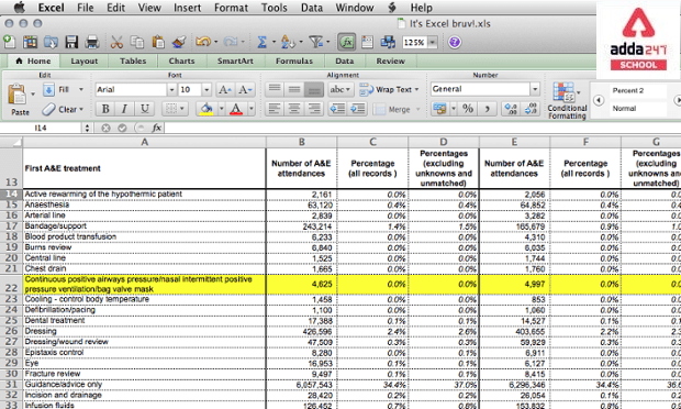 microsoft excel in english