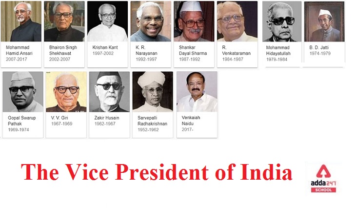The Vice Presidents of India till now