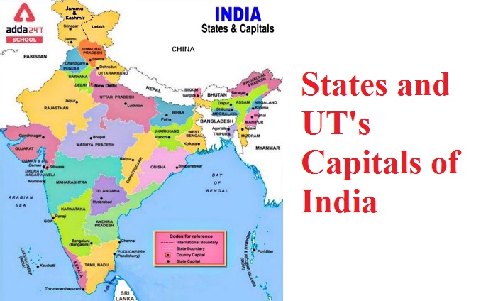 States and Capitals of India 2022_40.1