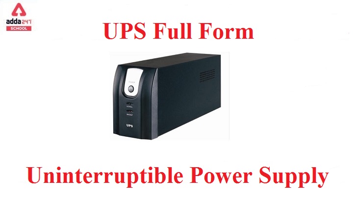 UPS Full Form | adda 247 School_40.1