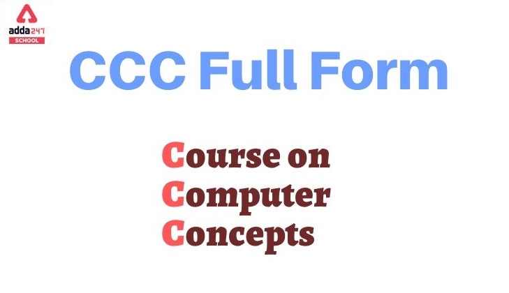 full form of ccc