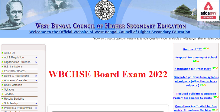 WBCHSE madhayamik Class 10th and 12th date sheet 2022 released @ wbchse.nic.in_40.1
