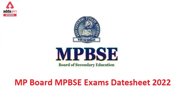 MP Board Exams 2022: MPBSE Class 10th, 12th datesheet out @ mpbse.nic.in_50.1