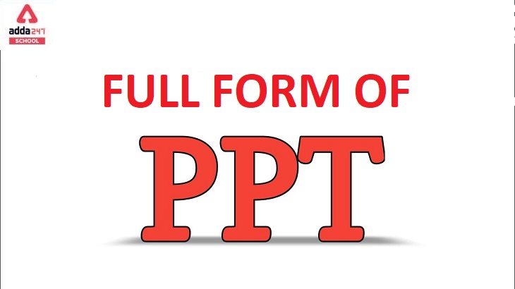 ppt full form in computer