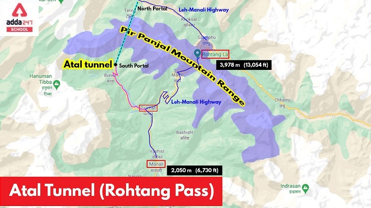 Atal Tunnel Rohtang: Lenght, Weather, Map, Temperature_50.1