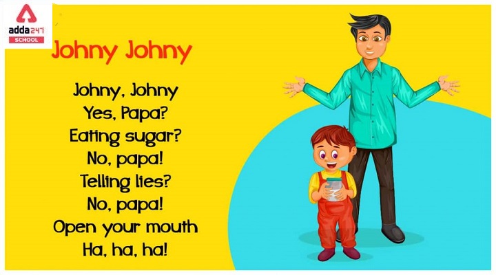 Johnny Johnny Yes Papa Poem