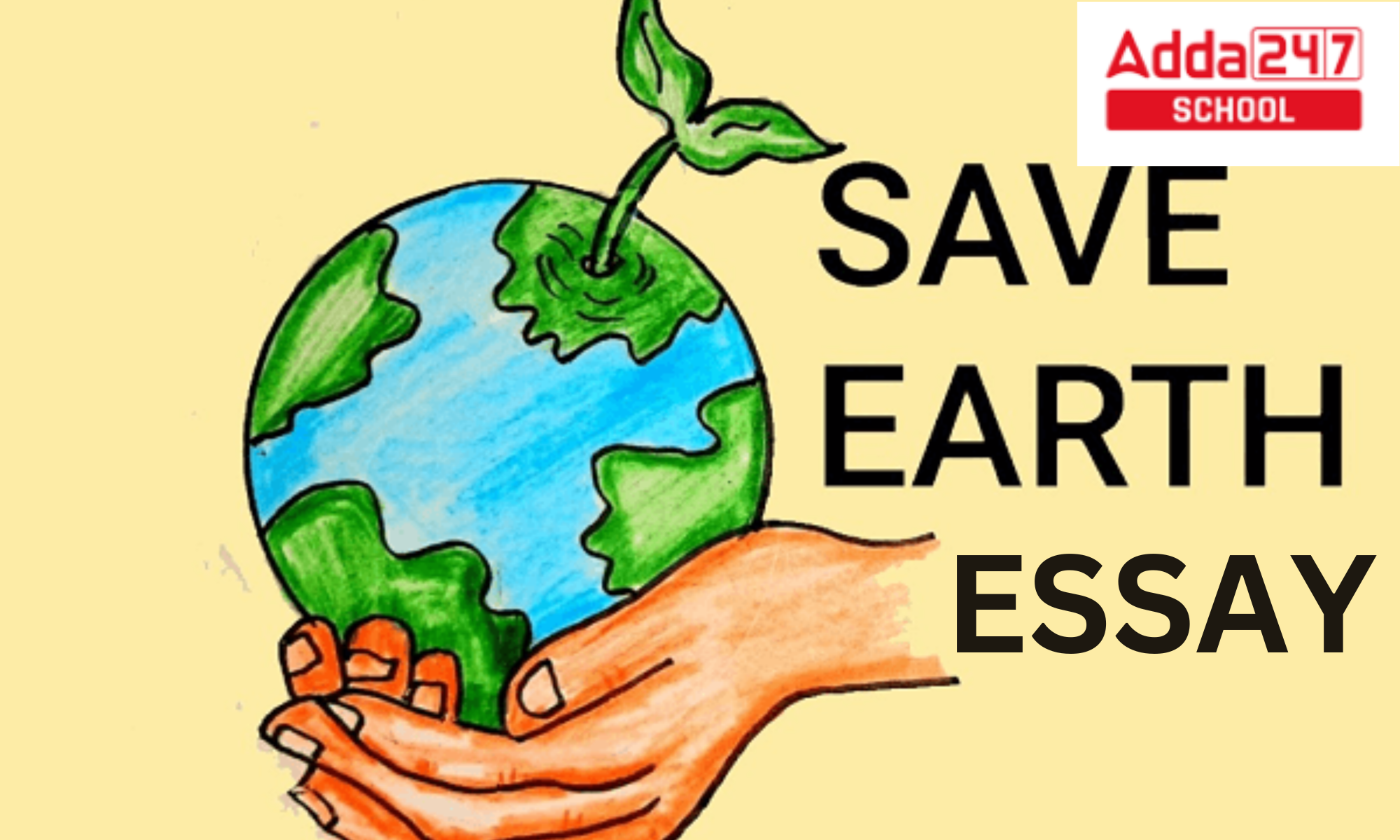 Save Earth Essay