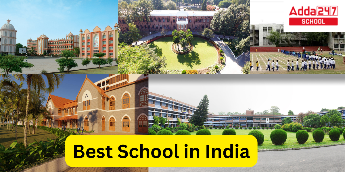 No 1 School in India Top 10 School List for 202425