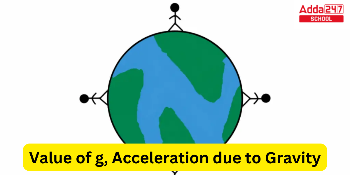 Value of g, Acceleration due to Gravity