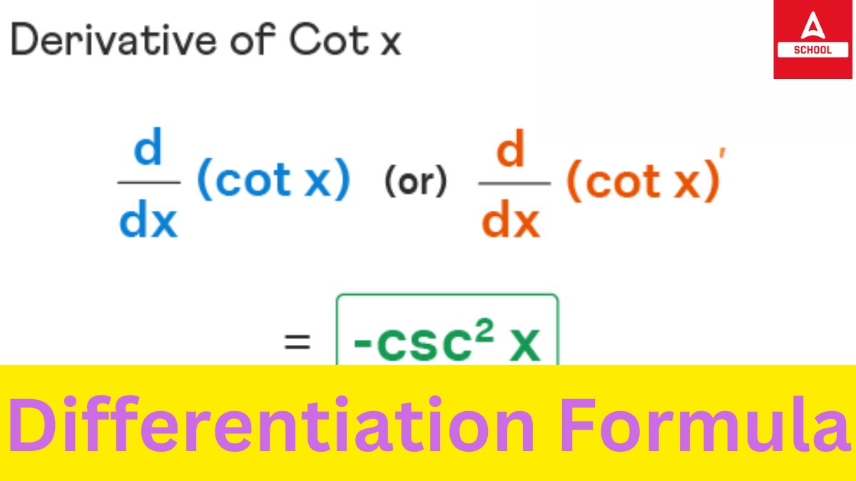 Differentiation Formula