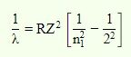 Rydberg Equation Definition, Formula, Constant, Examples -_10.1