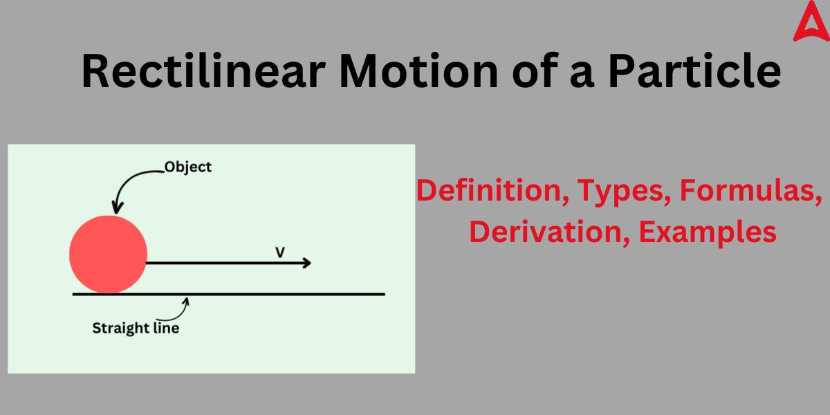 Rectilinear Motion of a Particle