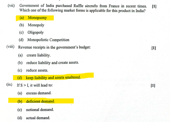 ISC Class 12 Economics Question Paper 2024 Solved, Get Answer Key PDF -_6.1