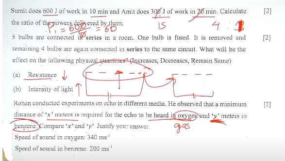 ICSE Physics Question Paper 2024, Solved Physics Answer Key -_7.1