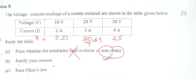 ICSE Physics Question Paper 2024, Solved Physics Answer Key -_18.1