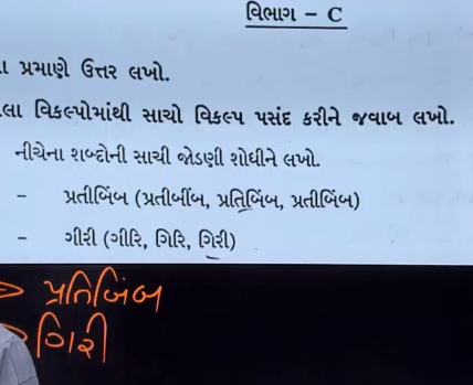 GSEB SSC Gujarati Question Paper 2024, Gujarati Answer Key PDF -_15.1