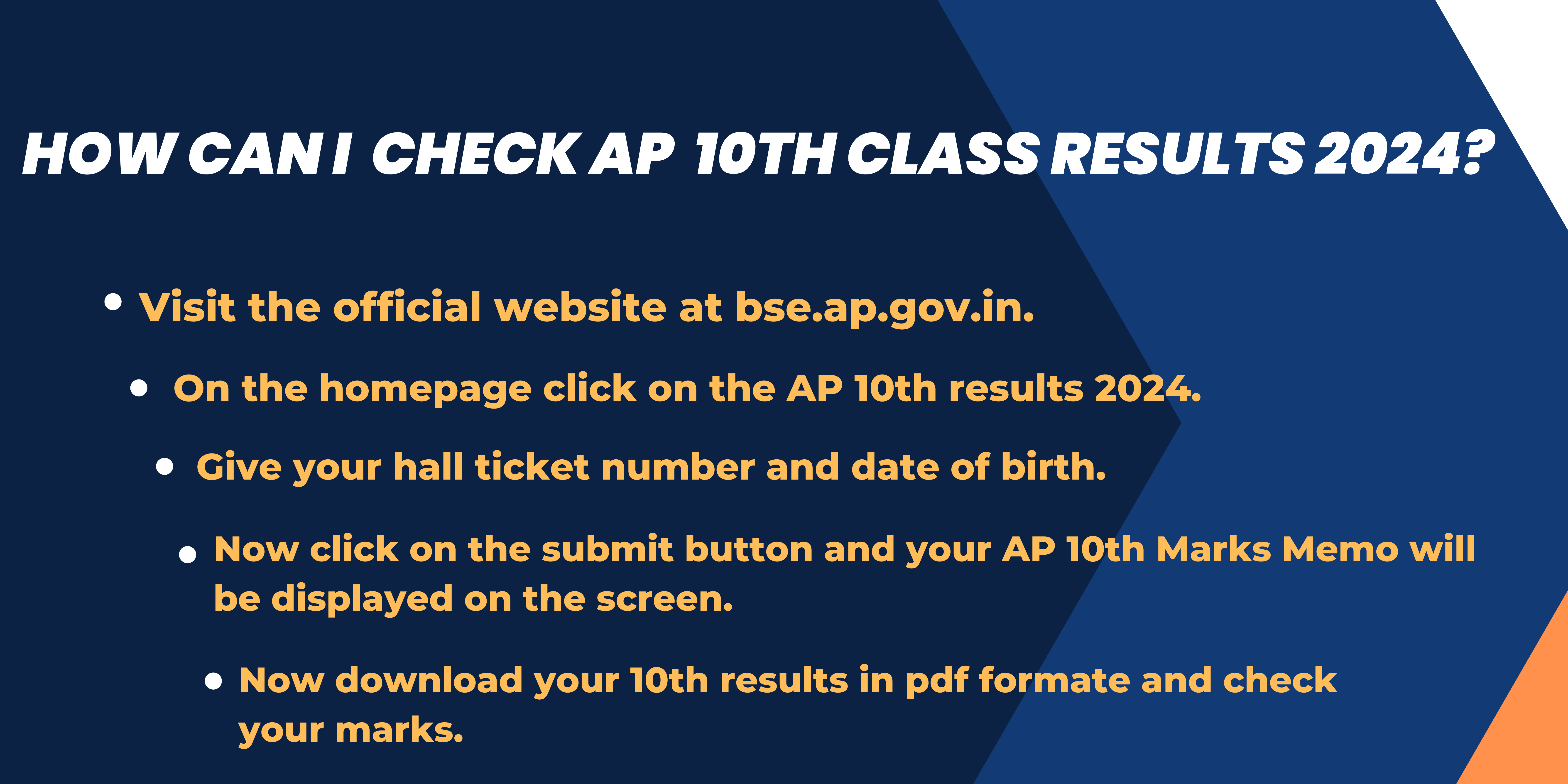 AP 10th Class Results 2024 Link Out, Check School Wise Result