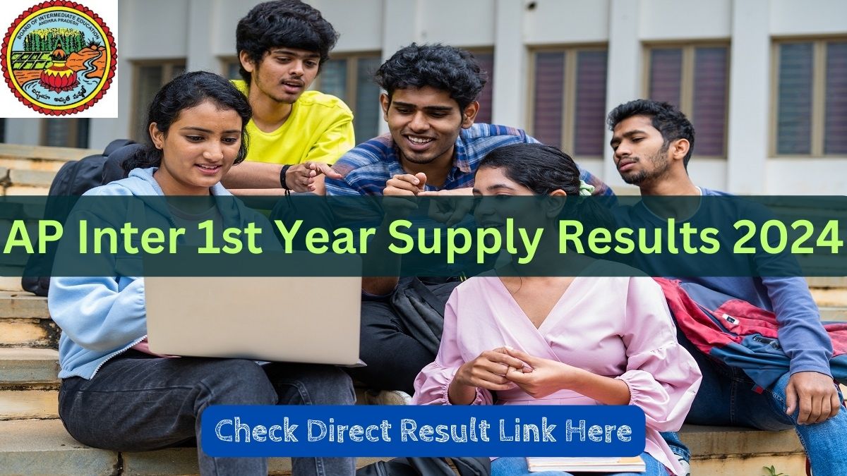AP Inter 1st Year Supplementary Results 2024