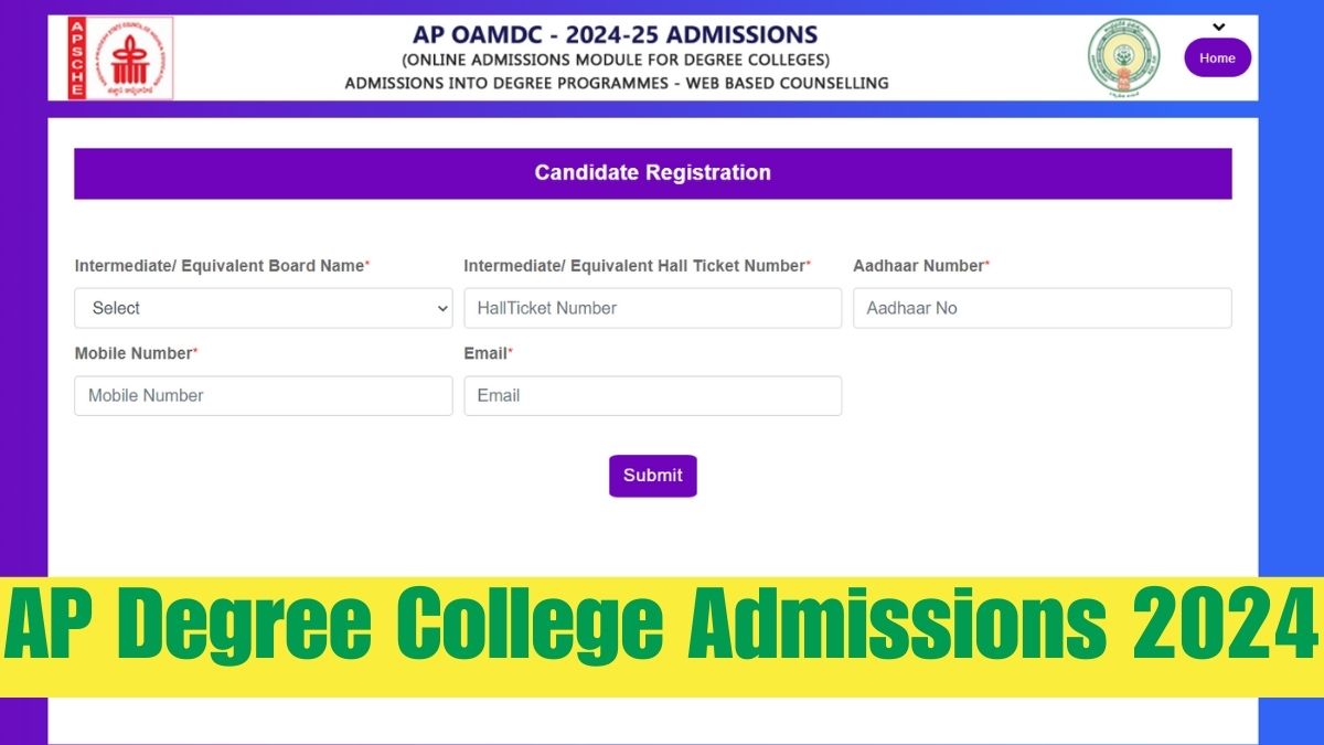 AP Degree College Admissions 2024