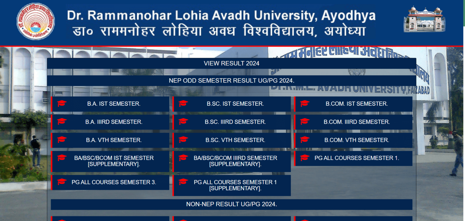 RMLAU Result 2025 Released At Rmlau ac in Download UG PG PDF rmlau-result-2025-released-at-rmlau-ac-in-download-ug-pg-pdf
