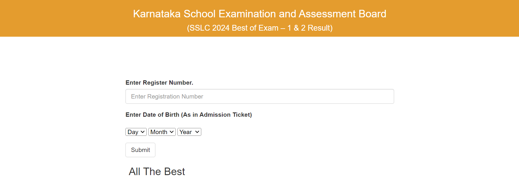 SSLC Supplementary Result 2024