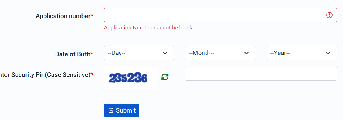CUET Retest Admit Card 2024 login