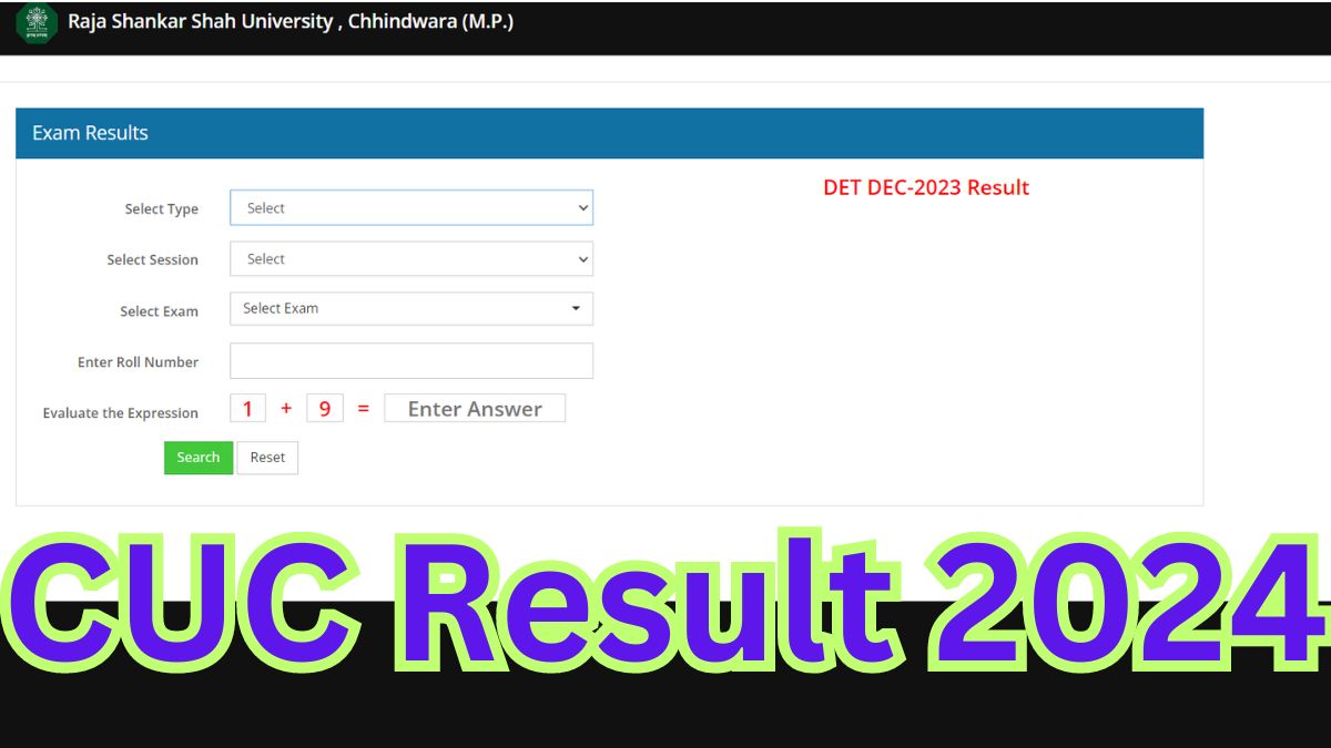 CUC Result 2024