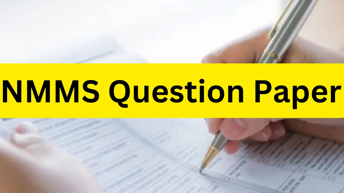 NMMS Question Paper