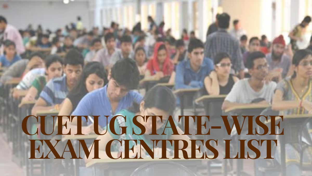 CUET Exam Centres 2026 List