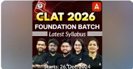 CLAT 2026 Batch