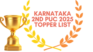 Karnataka 2nd PUC Toppers List 2025