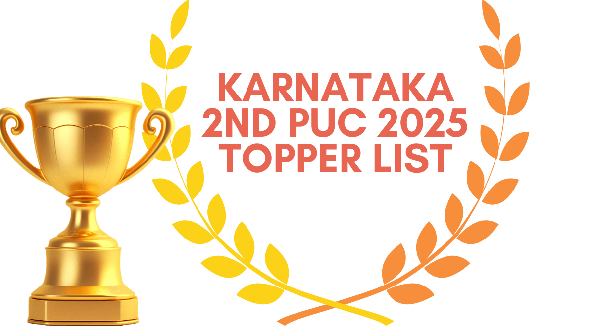 Karnataka 2nd PUC Toppers List 2025