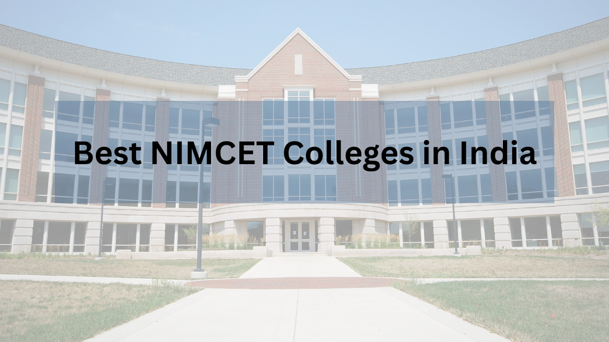 Best NIMCET Colleges in India