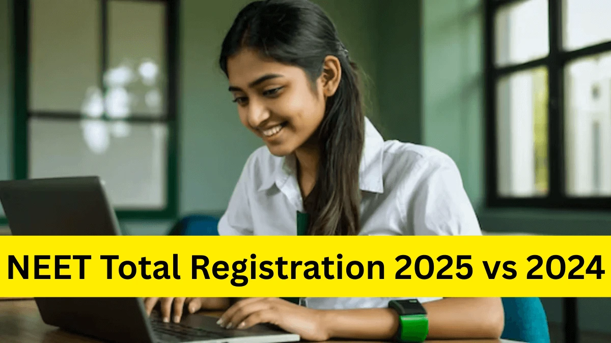 NEET Total Registration 2025 vs 2024