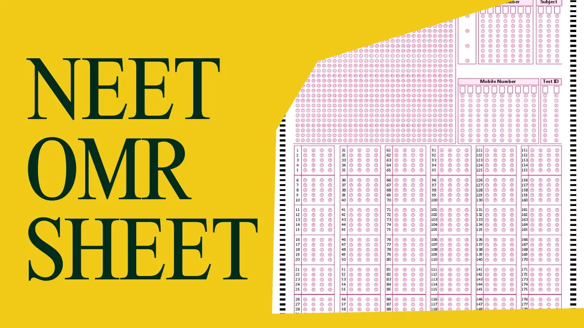 NEET OMR Sheet 2025